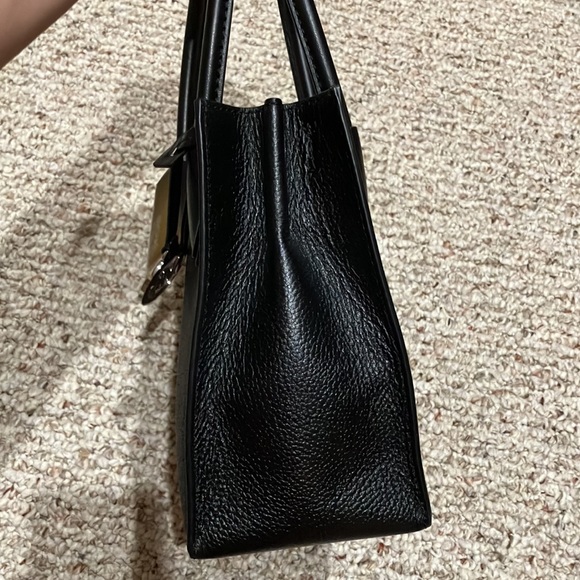 Michael Kors Mercer Leather Satchel Crossbody Bag 35T1SM9M2B - Picture 6 of 8